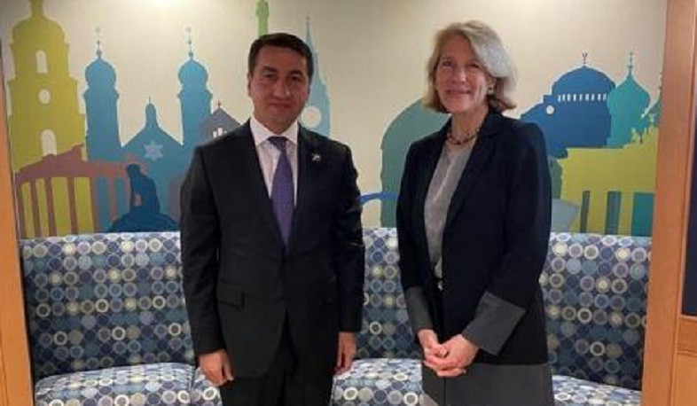 Հաջիևը Բլինքենի օգնականի հետ քննարկել է Հայաստանի ու Ադրբեջանի միջև հարաբերությունների կարգավորման հարցը