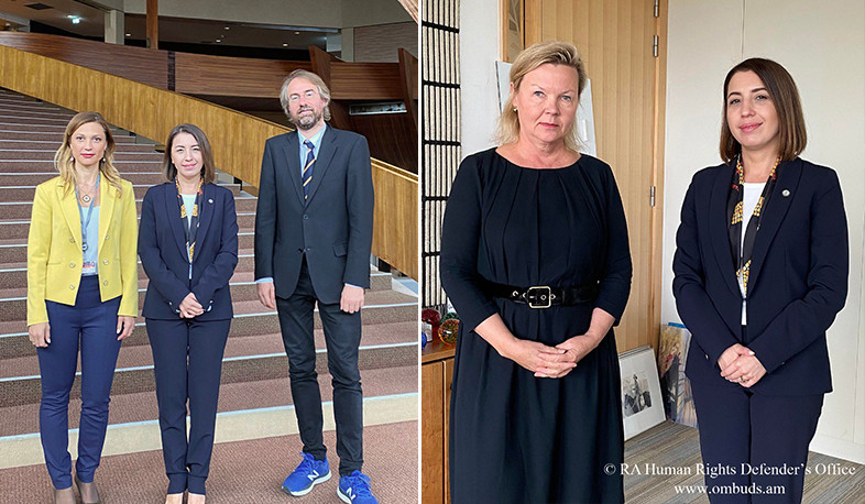 ՄԻՊ-ը ԵԽ պաշտոնյային է ներկայացրել Ադրբեջանի ագրեսիայի հետևանքով երեխաների և հաշմանդամություն ունեցող անձանց իրավունքների խախտումները