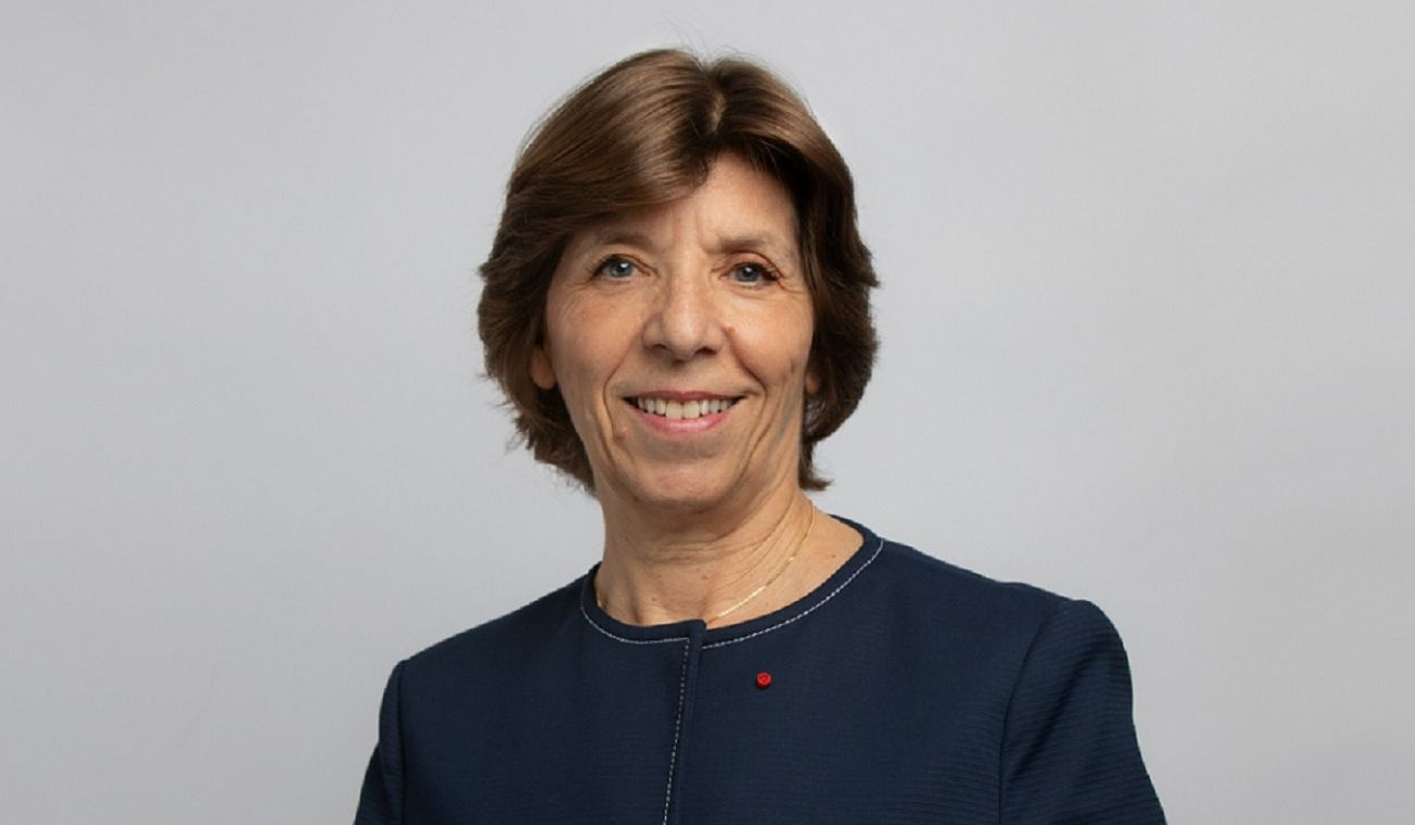 Глава МИД Франции Катрин Колонна приехала с рабочим визитом в Киев