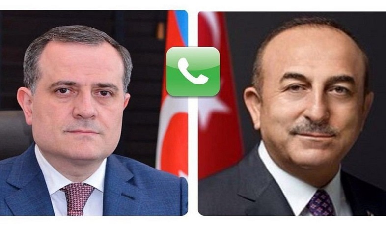 Jeyhun Bayramov had telephone conversation with Mevlüt Çavuşoğlu