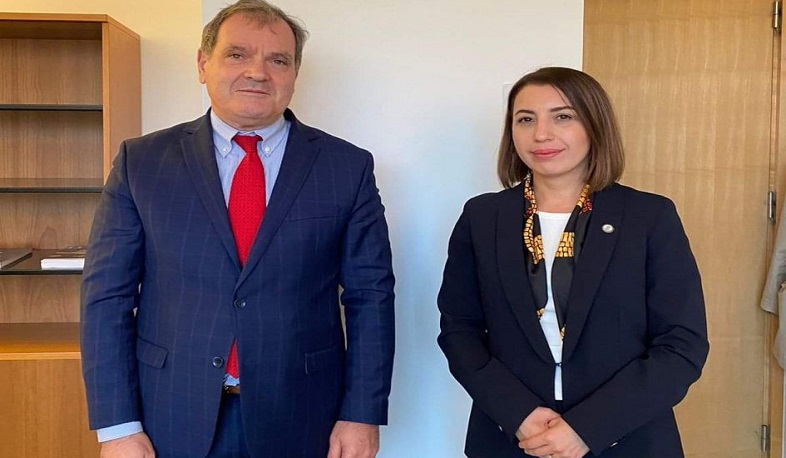 Kristinne Grigoryan met with Executive Secretary of European Committee for Prevention of Torture and Inhuman or Degrading Treatment or Punishment