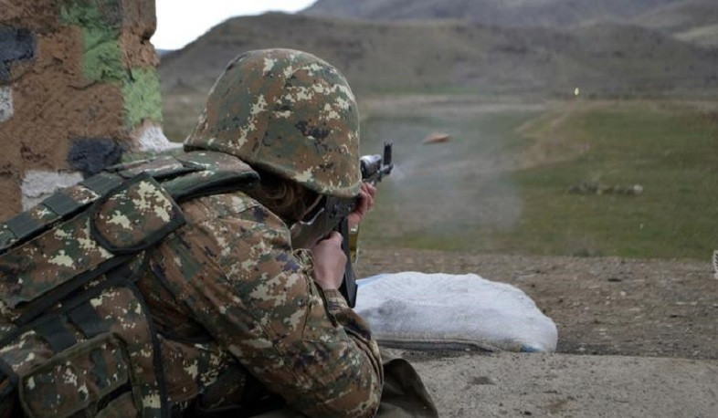 Starting from 18:00, Armed Forces of Azerbaijan opened fire in direction of combat positions located in eastern direction
