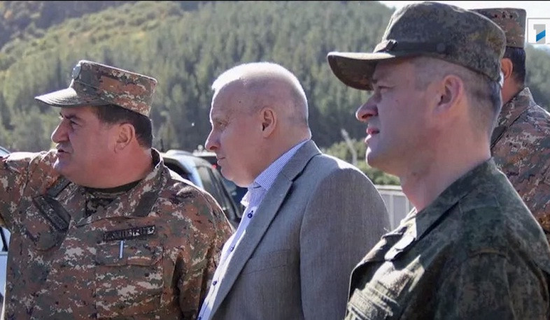 Russian ambassador to Armenia visited Jermuk and Goris and got acquainted with situation on border
