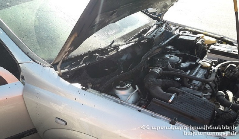 Հրդեհ ավտոմեքենայում․ տուժածներ չկան