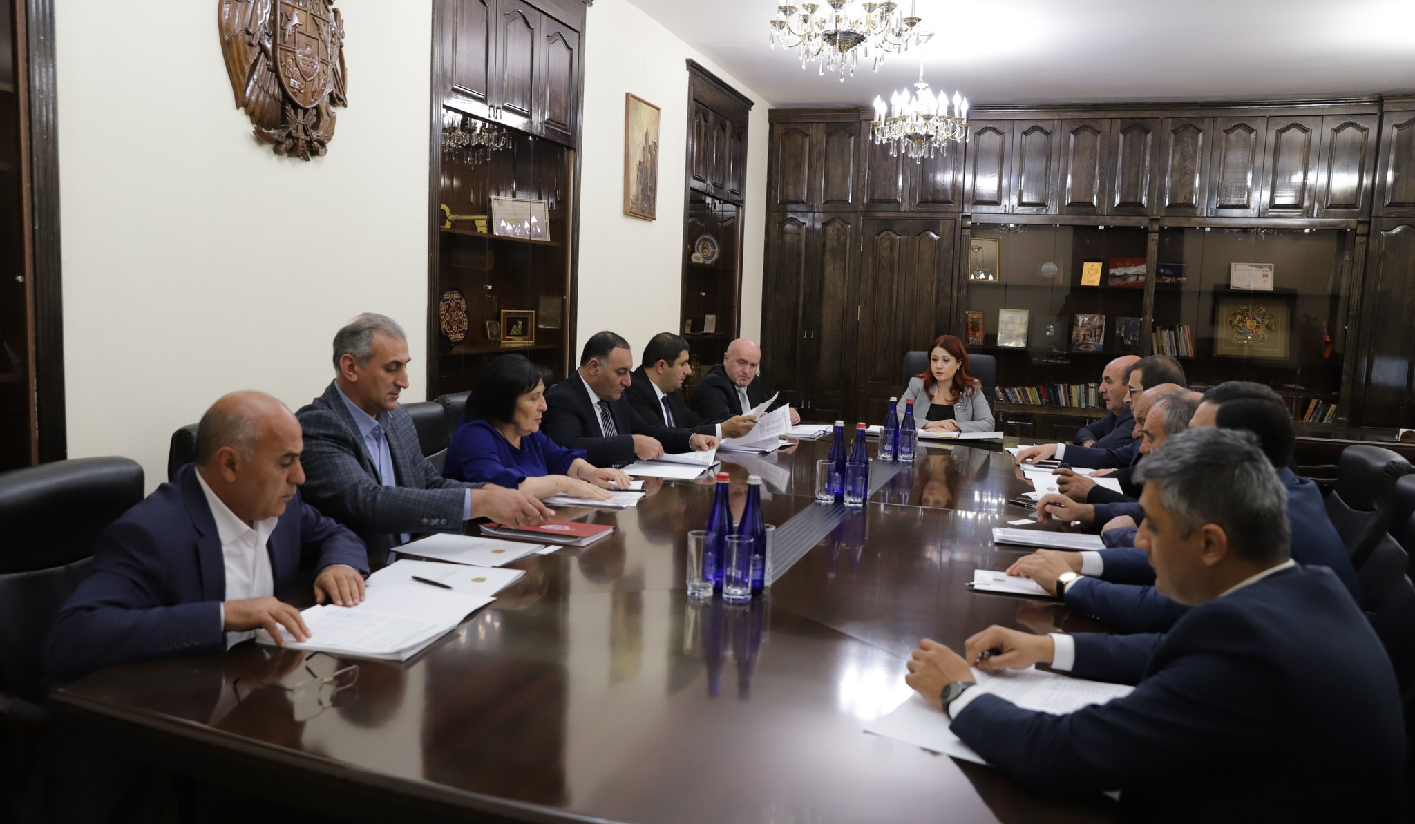 Շիրակի մարզպետարանում քննարկվել են սուբվենցիոն ծրագրերի արդյունավետությանն առնչվող հարցեր