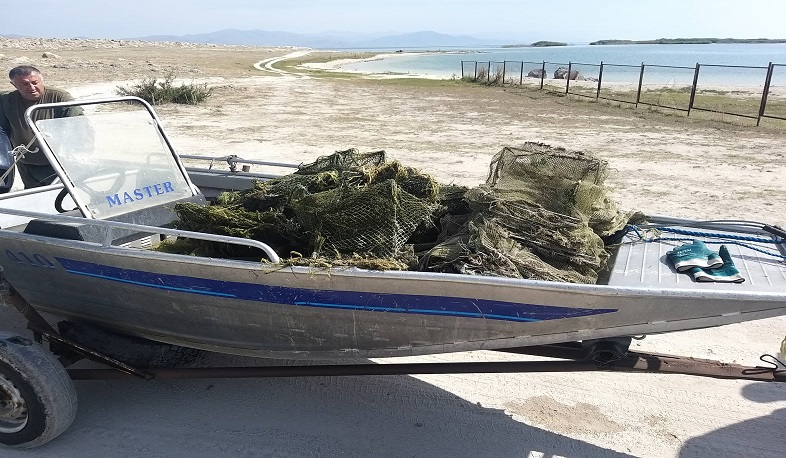 Վերահսկողության միջոցառումների շրջանակում Սևանա լճից դուրս է բերվել 16 ապօրինի խեցգետնաորսիչ