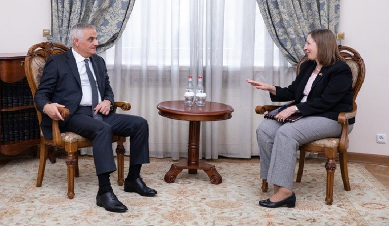 Mher Grigoryan presented situation created as result of Azerbaijani aggression to US ambassador