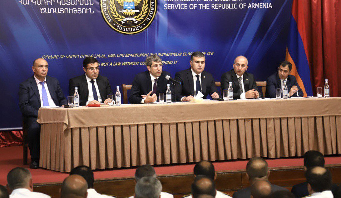 Գրիգոր Մինասյանը ՀԿԱԾ աշխատակիցներին է ներկայացրել ծառայության նոր մոդելը