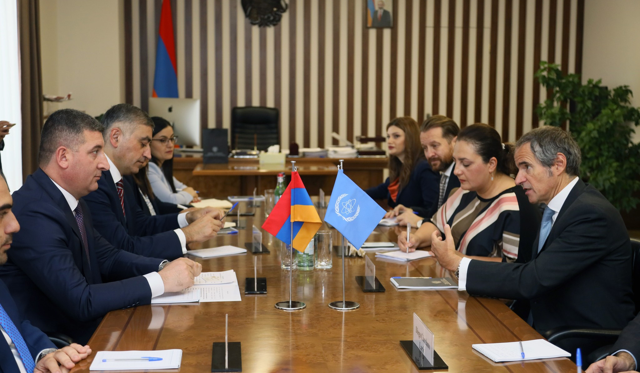 ՏԿԵ նախարարը և ԱԷՄԳ գլխավոր տնօրենը քննարկել են նոր ատոմային էներգաբլոկի կառուցման նախագծային աշխատանքներին առնչվող հարցեր