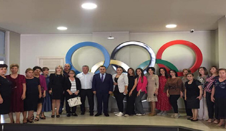 Կարեն Գիլոյանն այցելել է Երևանի օլիմպիական հերթափոխի պետական մարզական քոլեջ