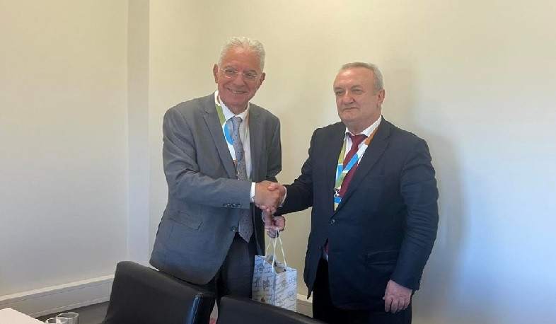 Վահրամ Դումանյանը հանդիպել է Վրաստանի, Սերբիայի և Կիպրոսի գործընկերների հետ