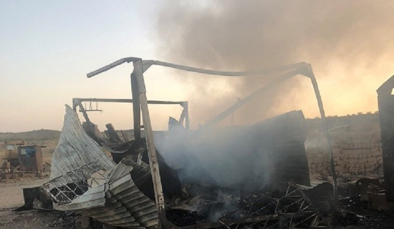 Հրդեհ Կոշ գյուղում. այրվել են վագոն-տնակներ