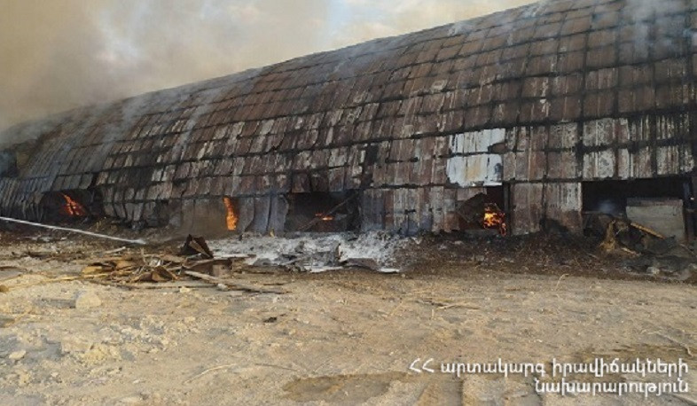 Բագրատունյաց պողոտայում բռնկված հրդեհը մարվել է