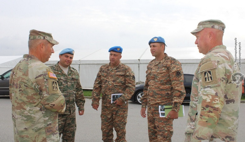 Armenian peacekeepers participate in international exercises