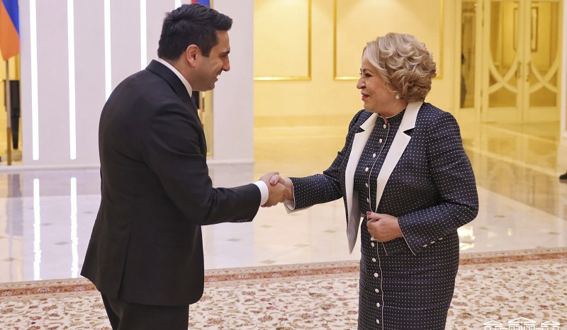 Our position is clear - Armed Forces of Azerbaijan must leave sovereign territory of Armenia: Alen Simonyan to Valentina Matviyenko