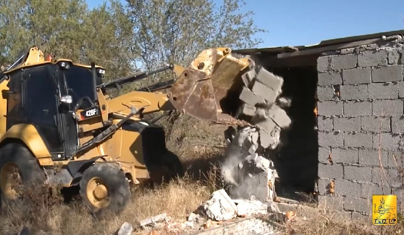 Այսօր Նոր Նորքում 6 ապօրինի շինություն է քանդվել