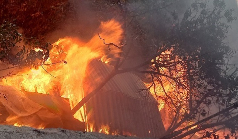 Հրդեհ Հրազդան քաղաքում