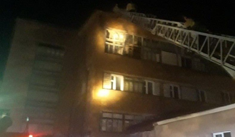 Հրդեհ «Հրազդան ցեմենտ» ՓԲԸ-ի շենքում