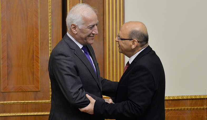 Նախագահը և Եգիպտոսի դեսպանը արժևորել են Հայաստանի և Եգիպտոսի միջև խորացող համագործակցությունը