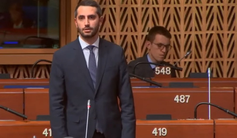 Ruben Rubinyan Gives a Speech at PACE: It's impossible to talk about peace while they are shooting at you, while they are occupying your territory