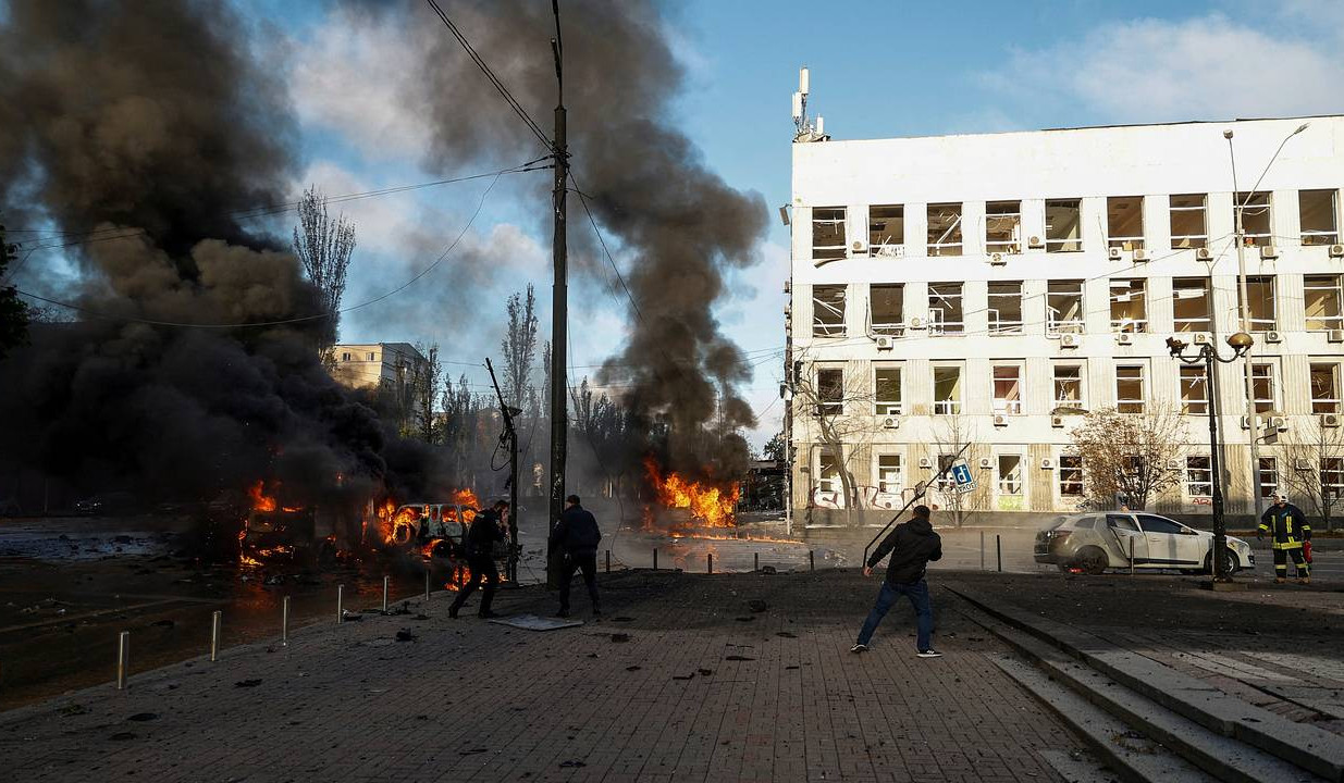 Ուկրաինայի նախագահի աշխատակազմը տեղեկացրել է Կիևում ենթակառուցվածքների վրա հարձակումների մասին