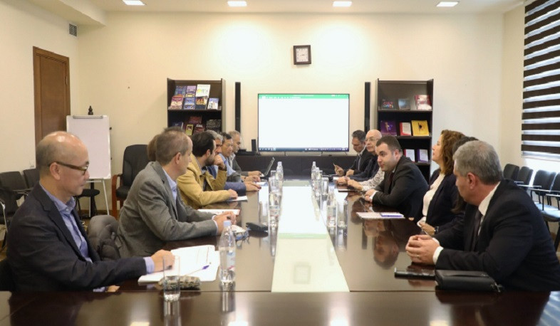 Կարեն Թռչունյանը «Էրազմուս+» ծրագրի շրջանակում հանդիպել է եվրոպական բուհերի ներկայացուցիչների հետ