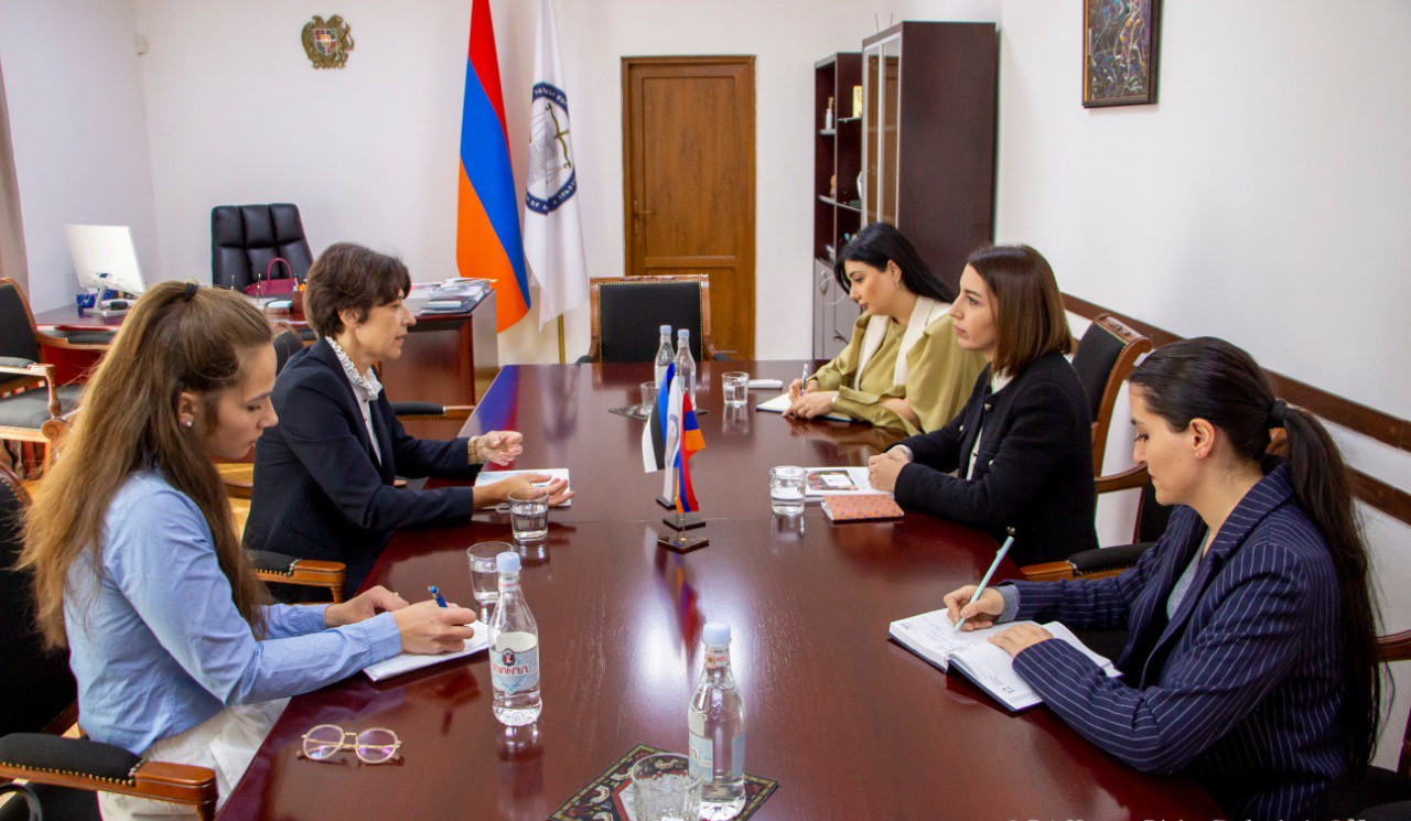 Armenia’s Ombudswoman Kristinne Grigoryan held meeting with Ambassador Extraordinary and Plenipotentiary of Estonia to Armenia, H.E. Ms. Riina Kaljurand