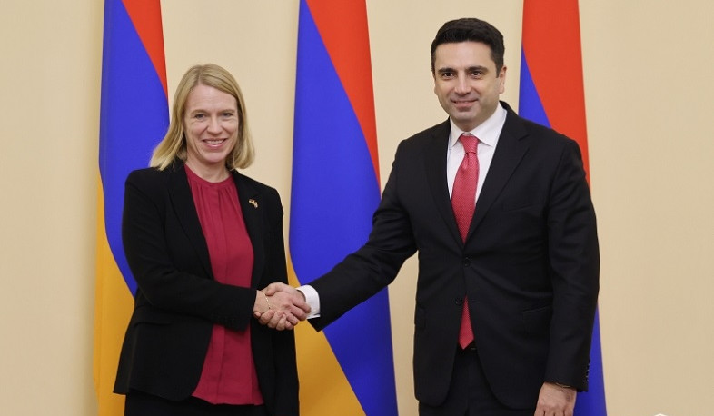 Հայաստանի տարածքից Ադրբեջանի ԶՈՒ-ի դուրսբերումն առաջնահերթ է. Ալեն Սիմոնյանը՝ Նորվեգիայի արտգործնախարարին