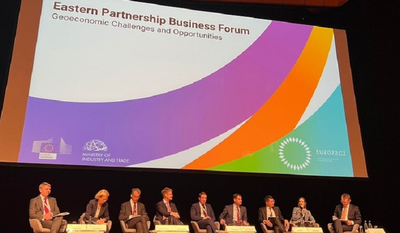 Մանե Ադամյանը Պրահայում ներկայացրել է Հայաստանի դիրքորոշումը տրանսպորտային ուղիների ապաշրջափակման վերաբերյալ