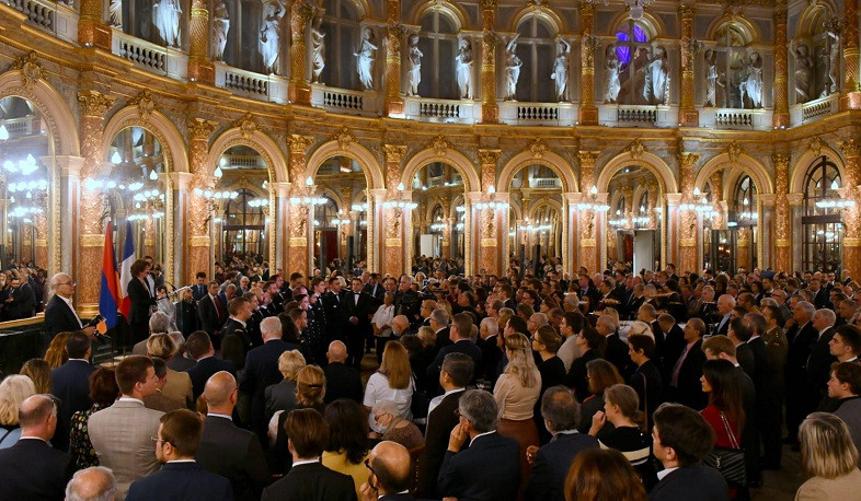 Փարիզում տեղի է ունեցել ՀՀ անկախության 31-րդ տարեդարձին նվիրված հանդիսավոր ընդունելություն