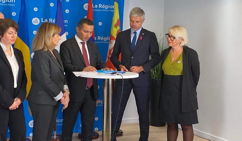 Regional Council of Auvergne-Rhône-Alpes region intends to create cooperation framework aimed at strengthening Syunik
