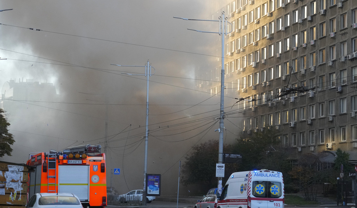 Air alert declared in most regions of Ukraine, many energy infrastructure facilities damaged