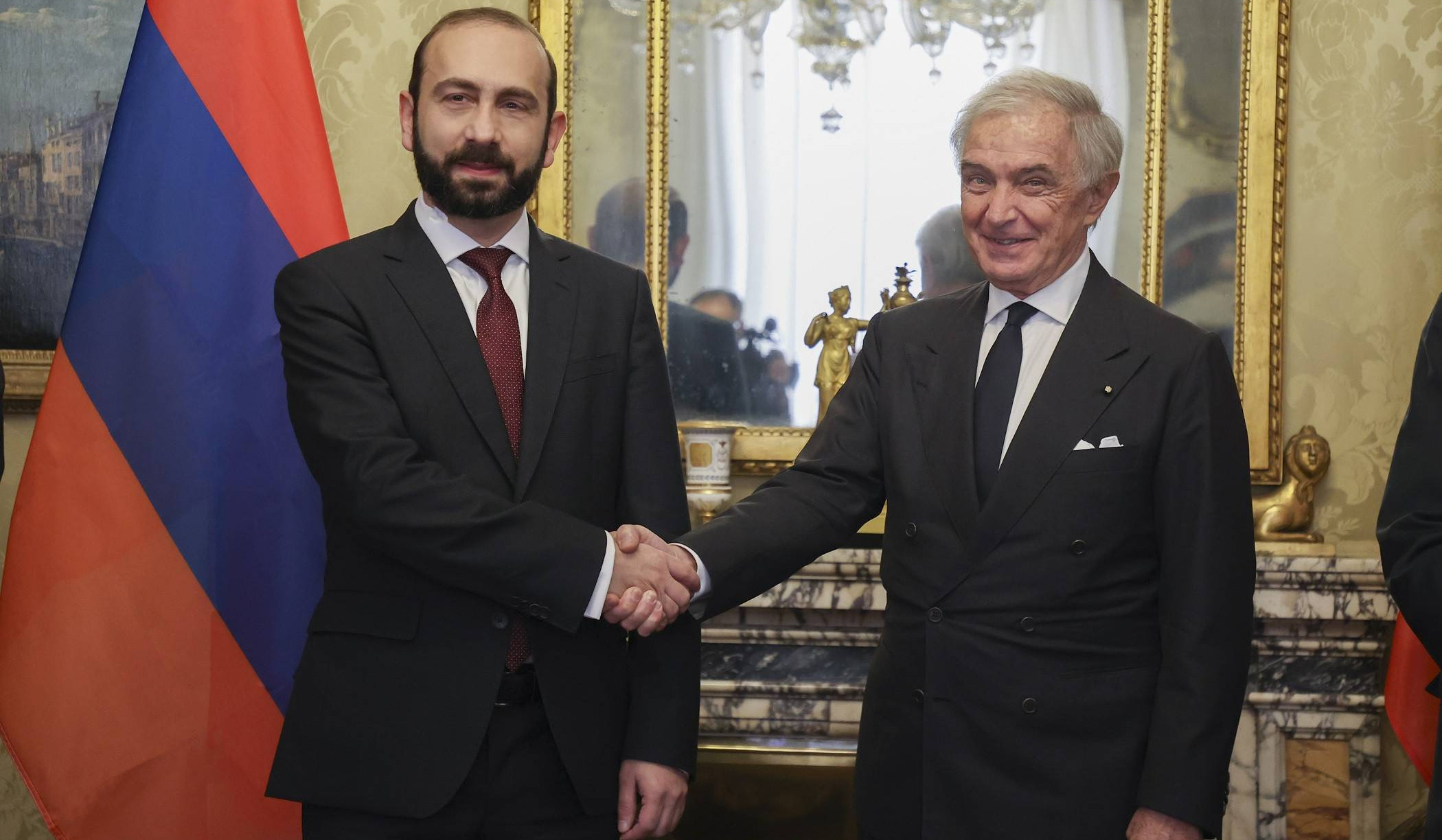 Meeting of the Armenian Minister with the Grand Chancellor of the Sovereign Order of Malta
