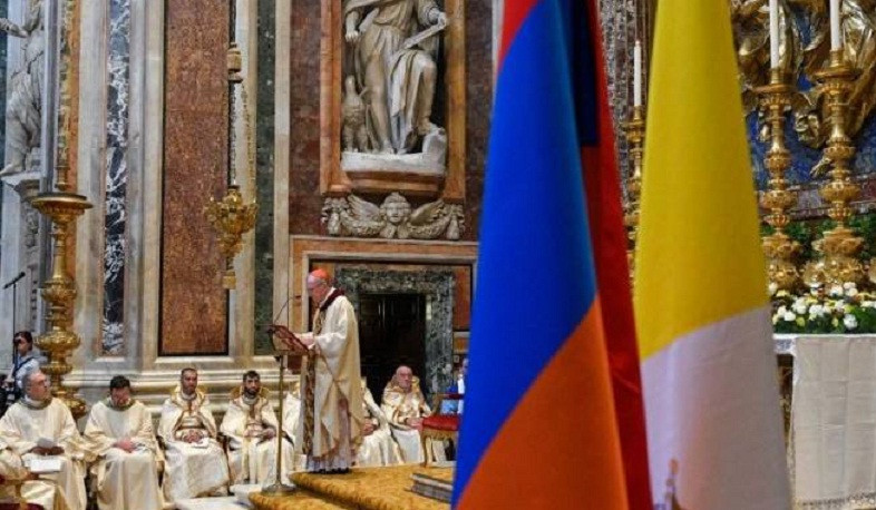В Ватикане состоялась Святая Месса, посвященная миру в Армении