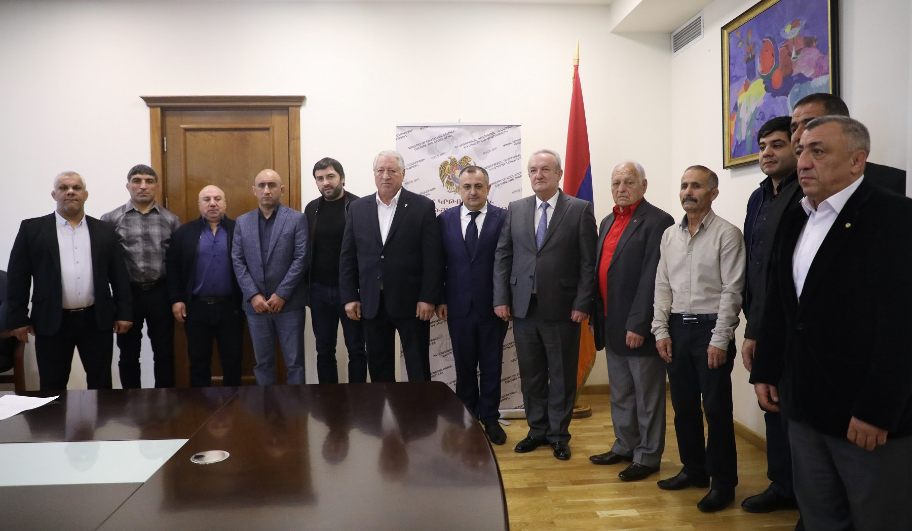 Այս դժվարին ժամանակներում ձեր հաղթանակները ոգևորում են մեր ժողովրդին. Դումանյանն ընդունել է մեդալակիր ըմբիշներին և բռնցքամարտիկներին