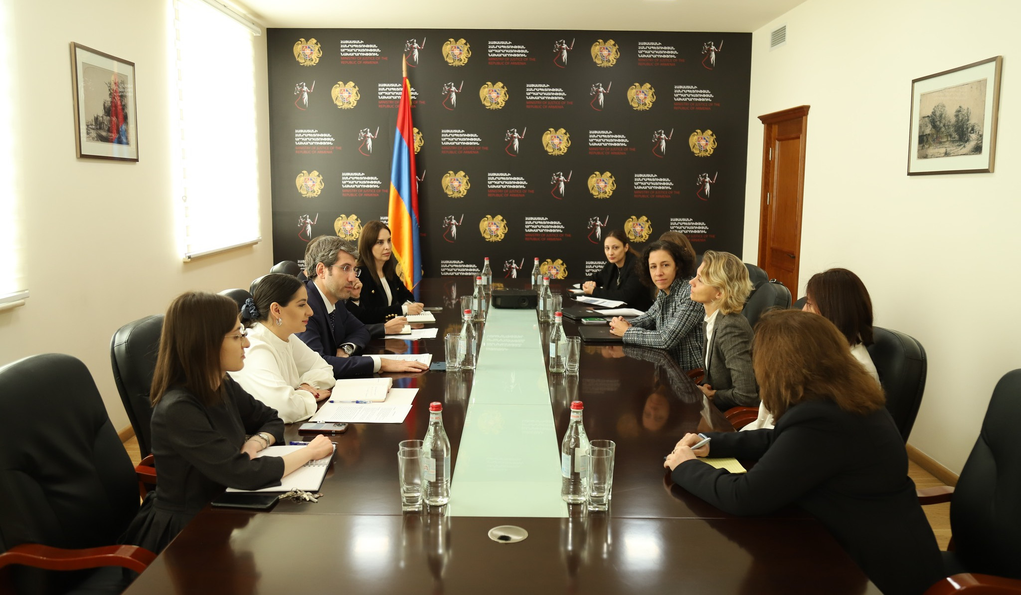 Գրիգոր Մինասյանը Հայաստանում ՀԲ գրասենյակի ղեկավարին է ներկայացրել  արդարադատության ոլորտում մեկնարկած բարեփոխումների ընթացքը