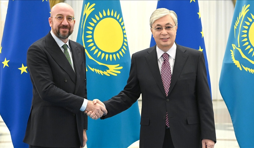 Мишель и Токаев обсудили возможности активизации экономических связей