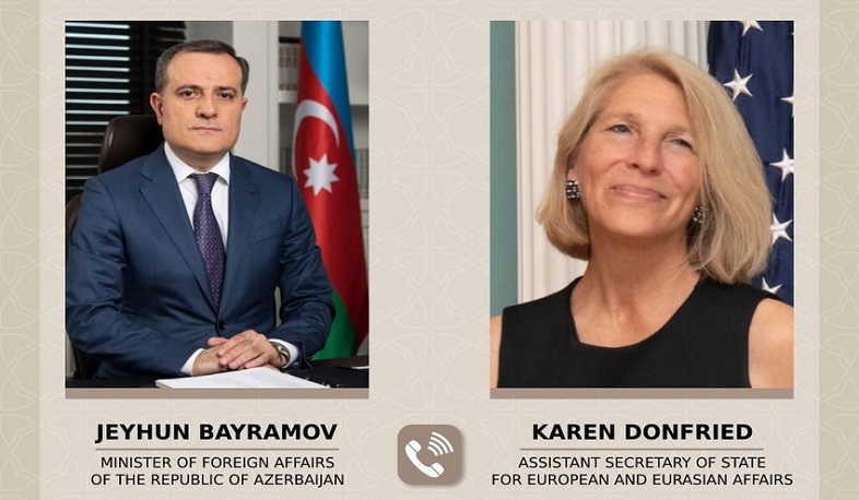 Ջեյհուն Բայրամովը ԱՄՆ պետքարտուղարի օգնականի հետ քննարկել է Հայաստանի հետ հարաբերությունների կարգավորումը