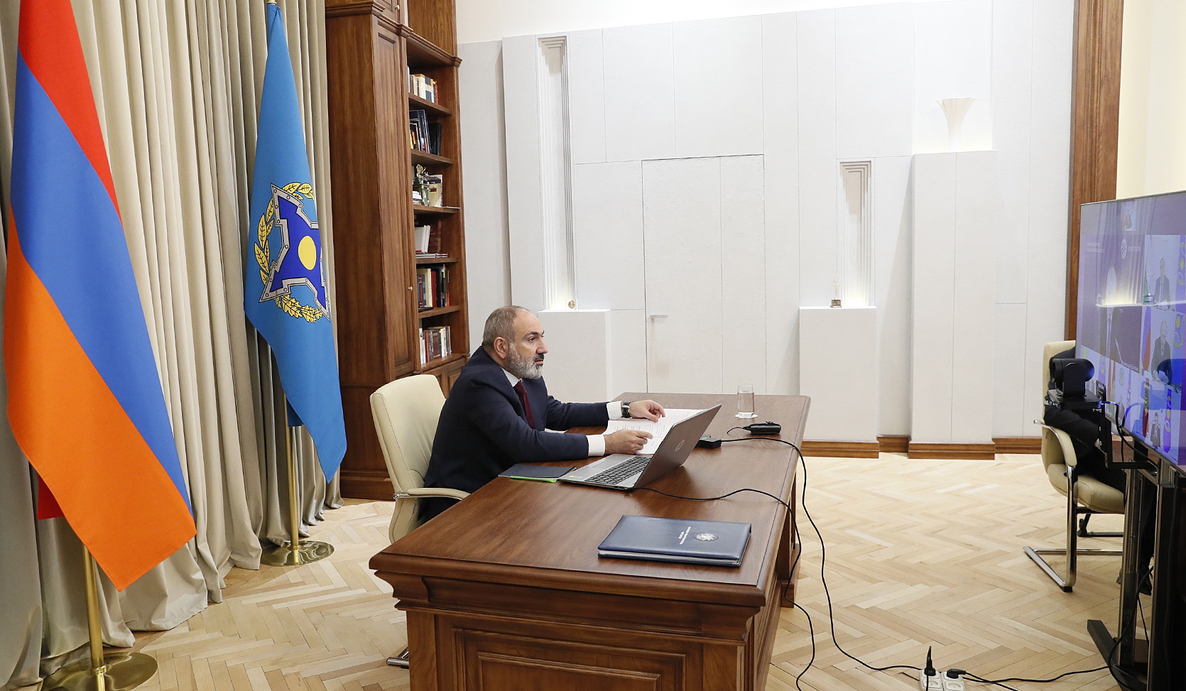 Под председательством Никола Пашиняна состоялось внеочередное заседание Совета коллективной безопасности ОДКБ