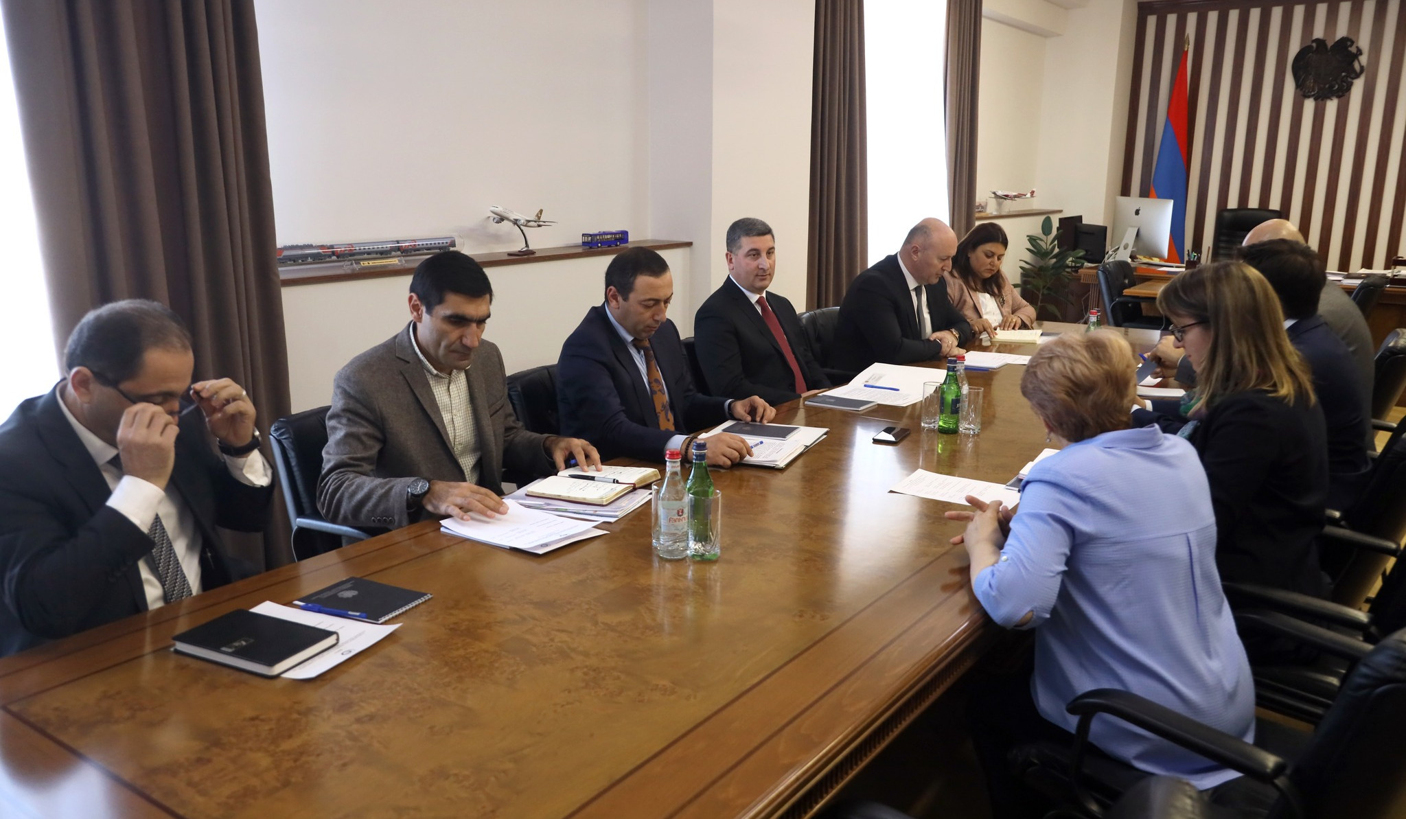 Գնել Սանոսյանը և Կայունացման և զարգացման եվրասիական հիմնադրամի ներկայացուցիչները քննարկել են Մաստարայի ջրամբարի կառուցման ծրագրին առնչվող հարցեր