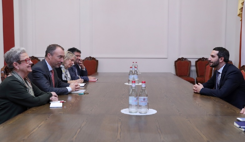 Ruben Rubinyan presented position of Armenian side of Armenia-Turkey settlement process to Toivo Klaar