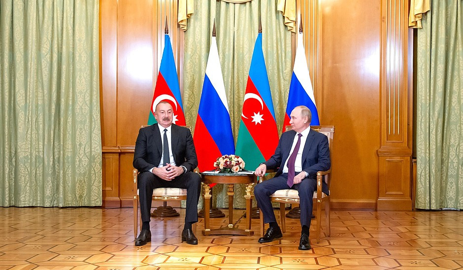 It is necessary to look for ways to solve still unresolved issues: Putin-Aliyev meeting took place in Sochi