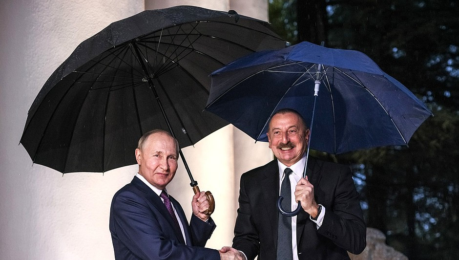 Time has come to talk and act in direction of regulating relations between Azerbaijan and Armenia: Aliyev at meeting with Putin