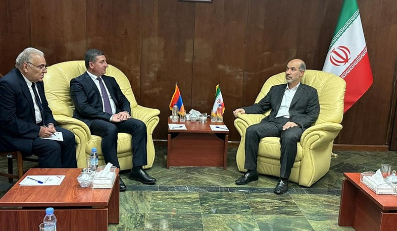 Gnel Sanosyan discussed with Minister of Energy of Iran issues of increasing volume of electricity exports