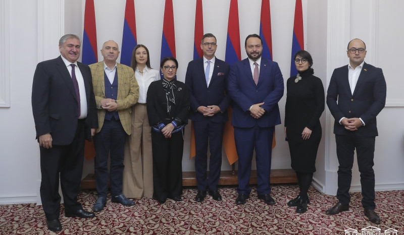 Representatives of RA NA Opposition Factions Meet with Members of European Parliament