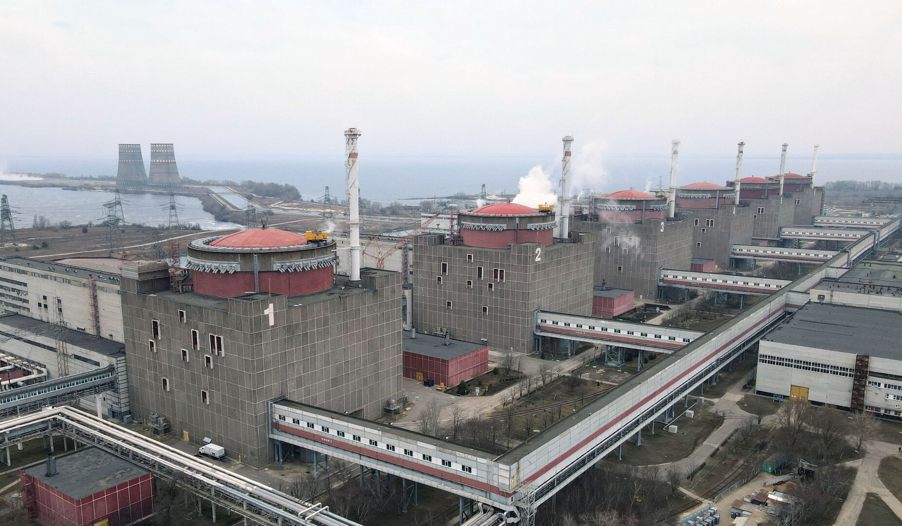 Запорожская АЭС полностью отключена от энергосистемы