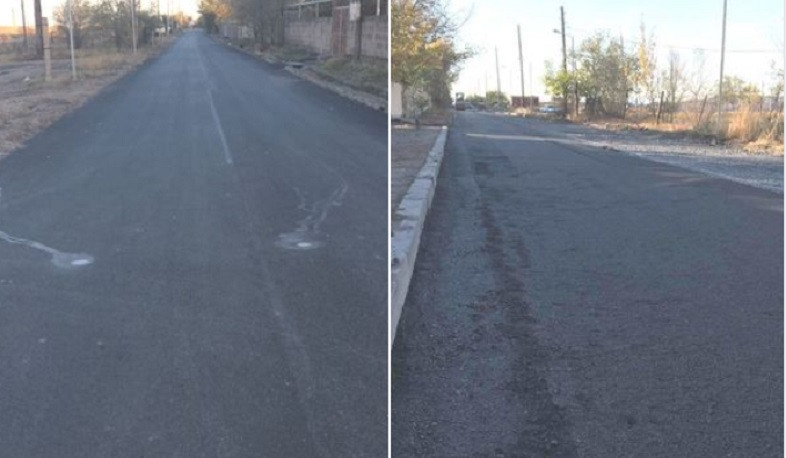 Ավարտվել են Դալարիկ բնակավայրի Շահումյան փողոցի ասֆալտապատման աշխատանքները