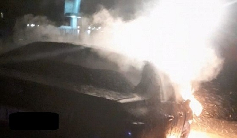 Ծարավ Աղբյուրի փողոցում տեղի է ունեցել ՃՏՊ` հրդեհի բռնկմամբ