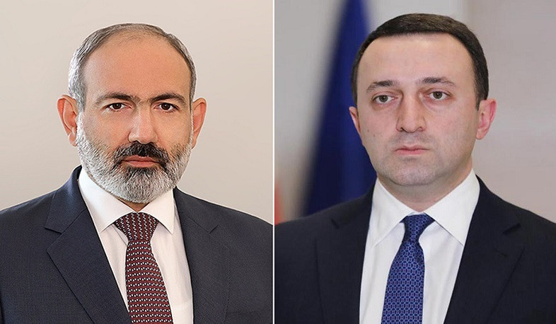 Armenian, Georgian PMs hold telephone conversation