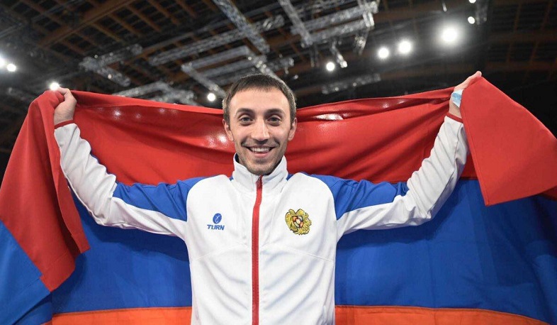 Gymnast Artur Davtyan, world champion